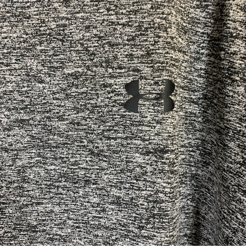 Under Armour Spaced-Day Gray Tech Tee, Men's 4XL - Picture 3 of 4